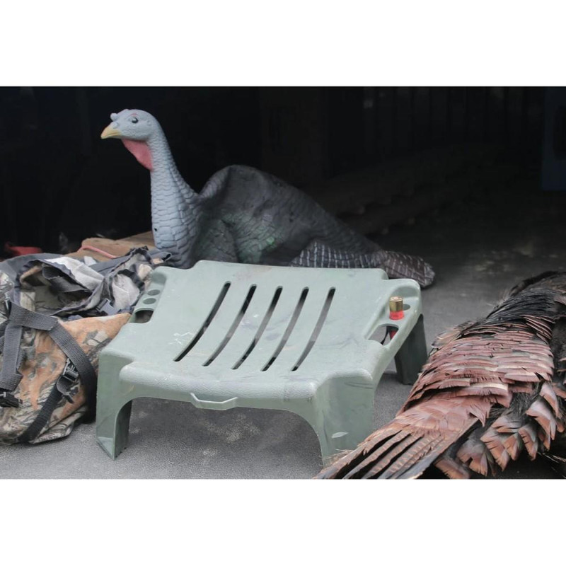 MTM Sportsman's Rump Rester Ground Hunting Seat, Forest Green - SRR-11