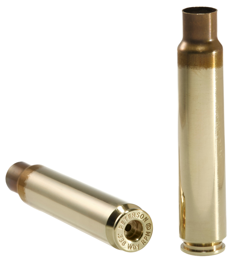 Peterson Cartridge 338 Weatherby RPM Reloading Brass 250ct - 40067-P