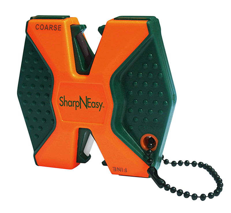 AccuSharp SharpNEasy 2-Step Ceramic Knife Sharpener, Black/Orange - 336C