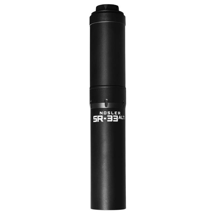Nosler SR-33 ALTi Direct Thread Suppressor .338 Magnum, Black - 90665