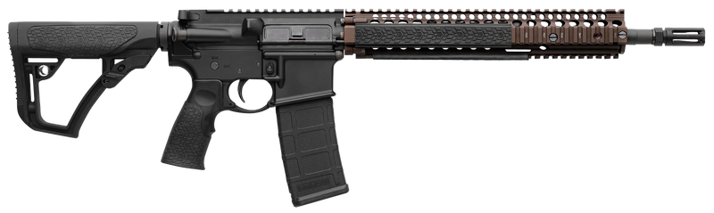 Daniel Defense M4A1 5.56 NATO 14.5" 32+1 Rifle, Black/FDE - 02-088-06027-011