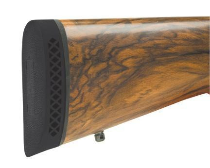 Pachmayr Deluxe Recoil Pad Medium 5.40" L x 1.95" W x 1.10" T, Black/Black Line Base - 00314