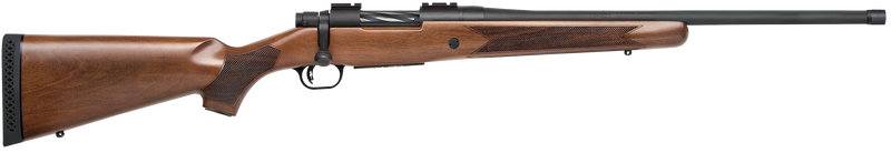Mossberg Patriot 450 Bushmaster 20" 4+1 Bolt-Action Rifle, Matte Blue/Walnut - 28043