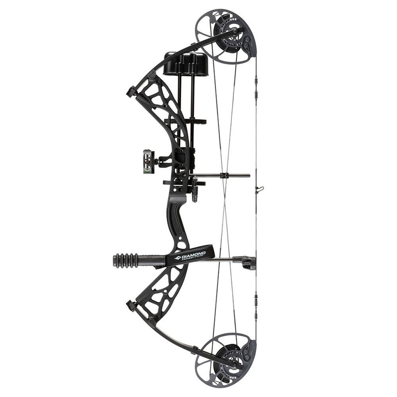 Diamond Archery Edge Max Compound Bow Left Hand 20-70# Black - A14010