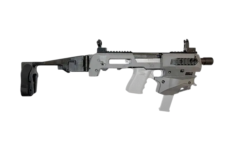 Meta Tactical Micro Conversion Kit Fits Glock Gen3, Tungsten Synthetic Stock - MCKGEN3TU