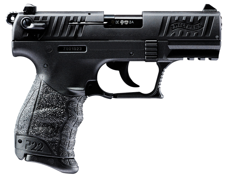 Walther Arms P22 .22 LR 3.42" 10+1 Pistol, Black - 5120333