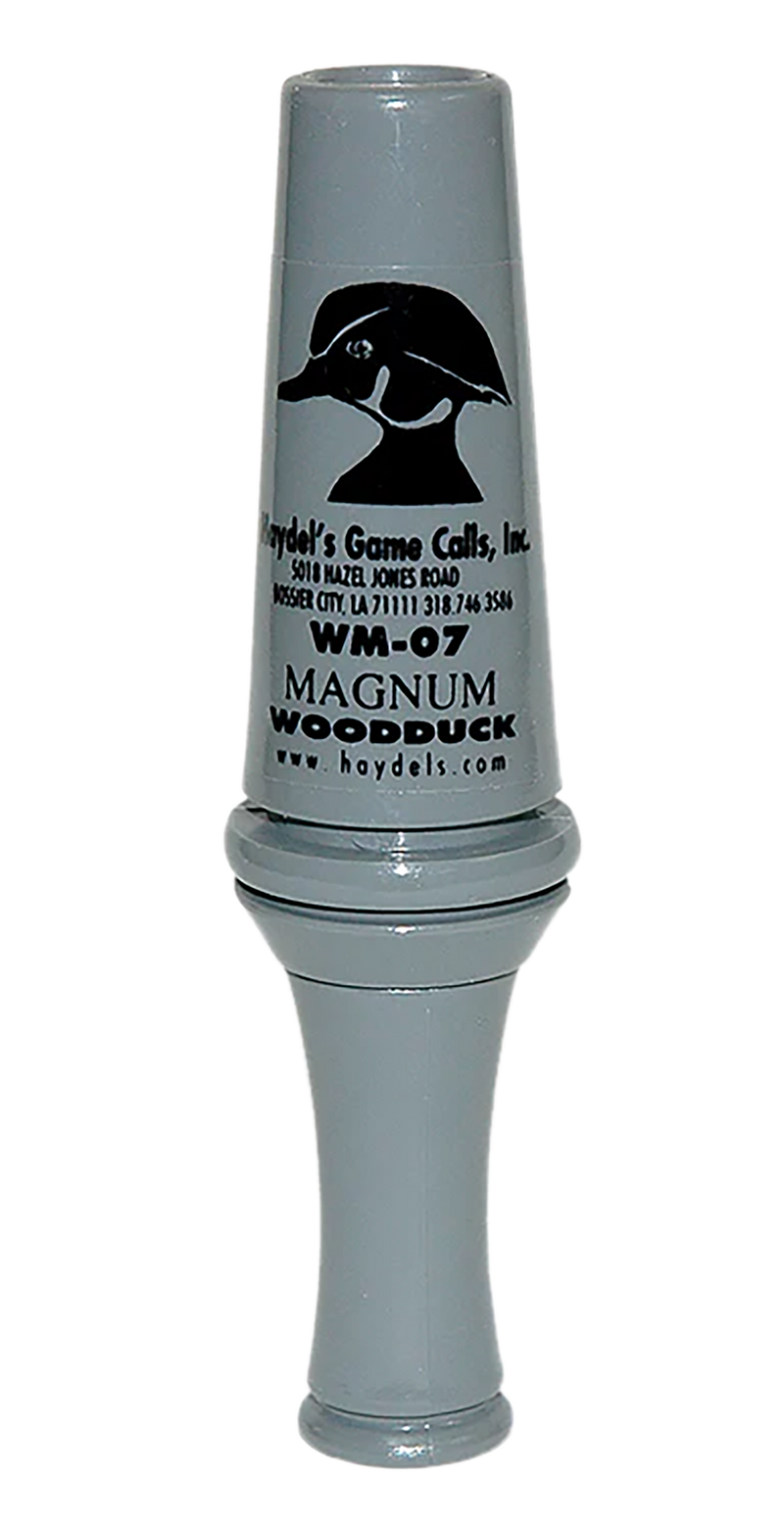 Haydel's Magnum Wood Duck Call Gray - WM07