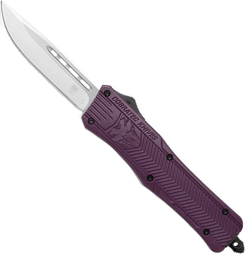Cobratec Medium CTK1 OTF Plum 3" Drop Point - MPLMCTK1MDNS