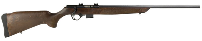 Rossi RB22 22 WMR 21" 5+1 Bolt Action Rifle, Matte Black/Wood - RB22W2111WD