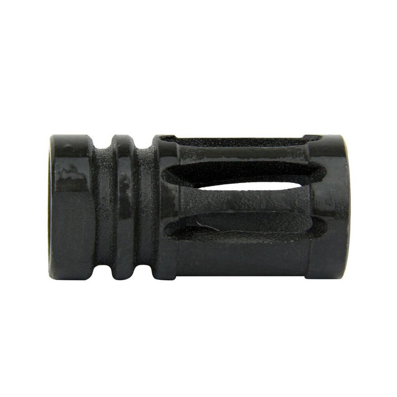 TacFire .223/5.56 A2 Bird Cage Muzzle Brake, 1/2x28, Black Steel - MZ1001-A2