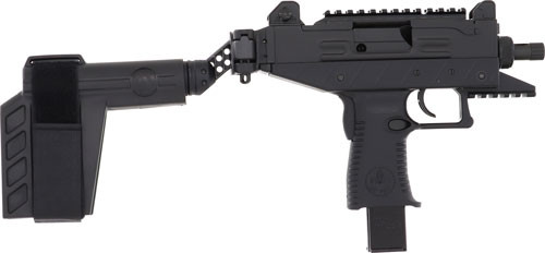 IWI Uzi Pro-Pistol 9mm Threaded Barrel Pistol with Folding Stabilizing Brace - UPP9SB-T