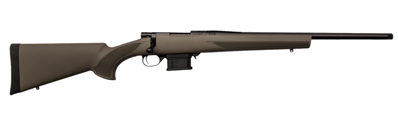 Howa 1500 Mini Action Youth 6mm ARC 22" Bolt-Action Rifle, Black/Green - HMA6ARCGYTH