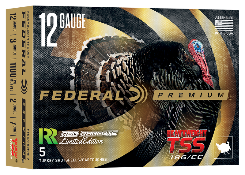 Federal Heavyweight TSS Plastic 12 Gauge 3" 2oz #7 Shot 5 Round Box - PTSSX198FRR7