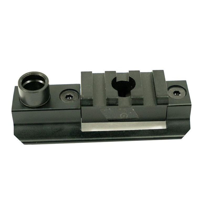 Outdoor Connection Picatinny Rail Extension with QD Connector, Black - SSRE-3
