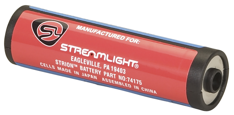 Streamlight Strion Lithium Ion Battery Stick, Black/Orange - 74175