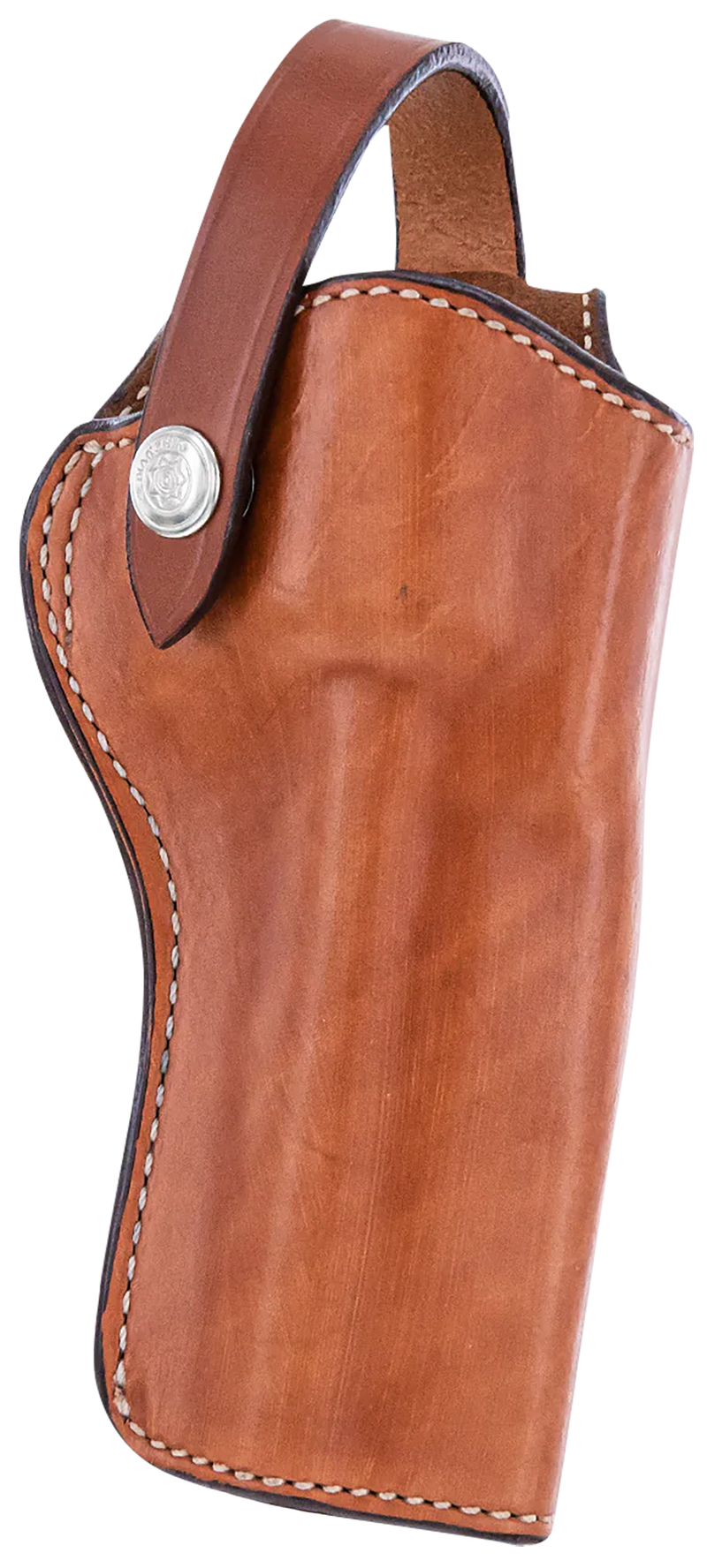Bianchi 1L Lawman Western OWB Belt Holster, Tan Leather - 10045