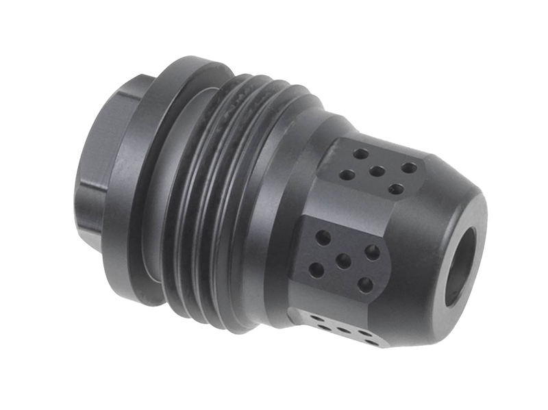 JK Armament Bald Eagle Compensator 30 Cal 5/8x24 Stainless Steel Nitride Black - JKMDHDBE24