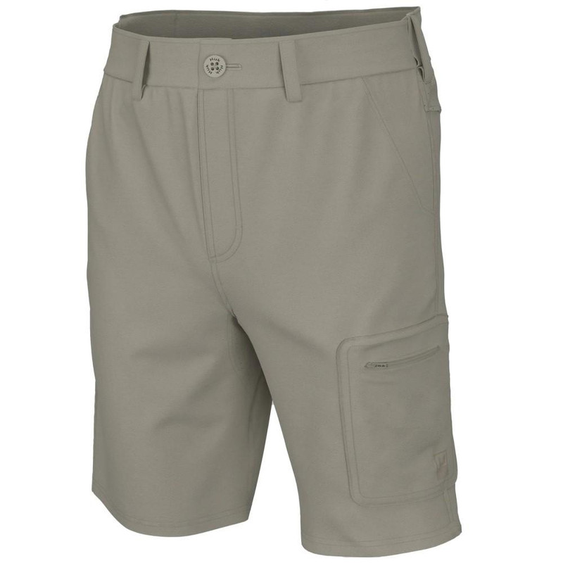 HUK Next Level 10.5" Shorts Khaki - H2000171-250-M