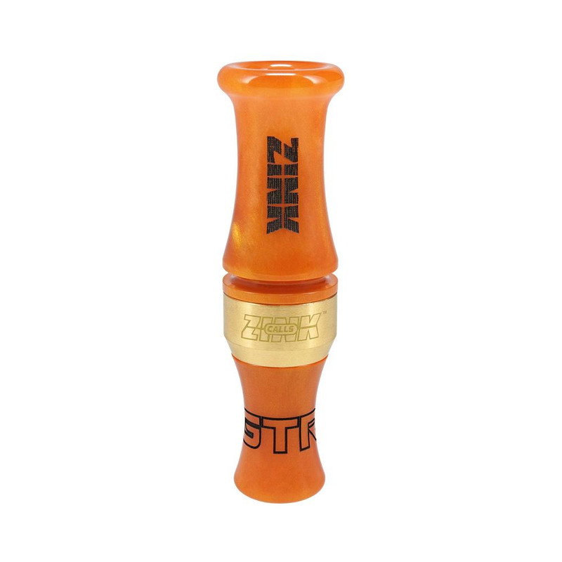 Zink Green Top Rocker Duck Mouth Call Orange Marbleade - ZNK6120