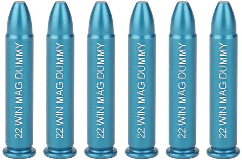 A-Zoom Aluminum .22 WMR Training Rounds 6 Pack - 12204