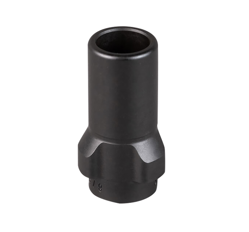 SilencerCo 3-Lug Muzzle Device M13.5x1 LH Threads, Matte Black - AC2602