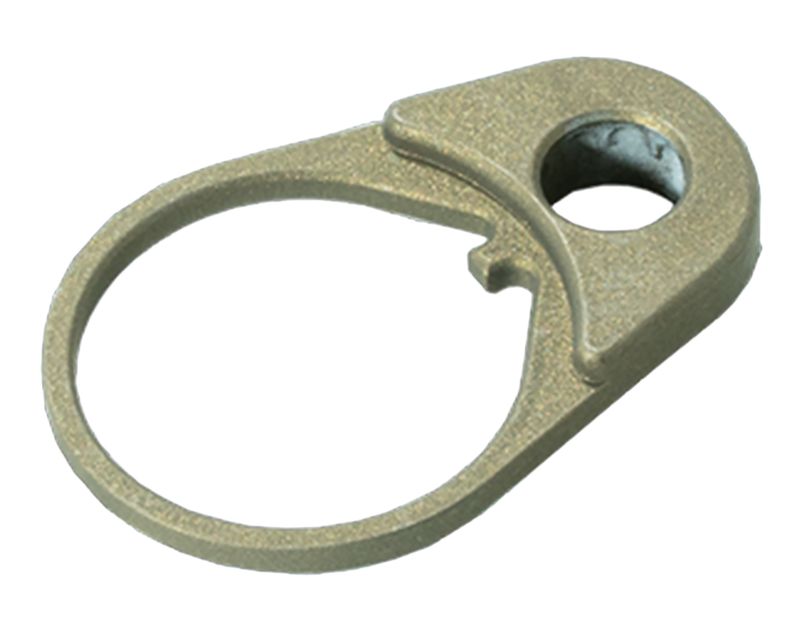 Timber Creek Outdoors QD End Plate Aluminum Burnt Bronze AR-Platform - QDEPBB