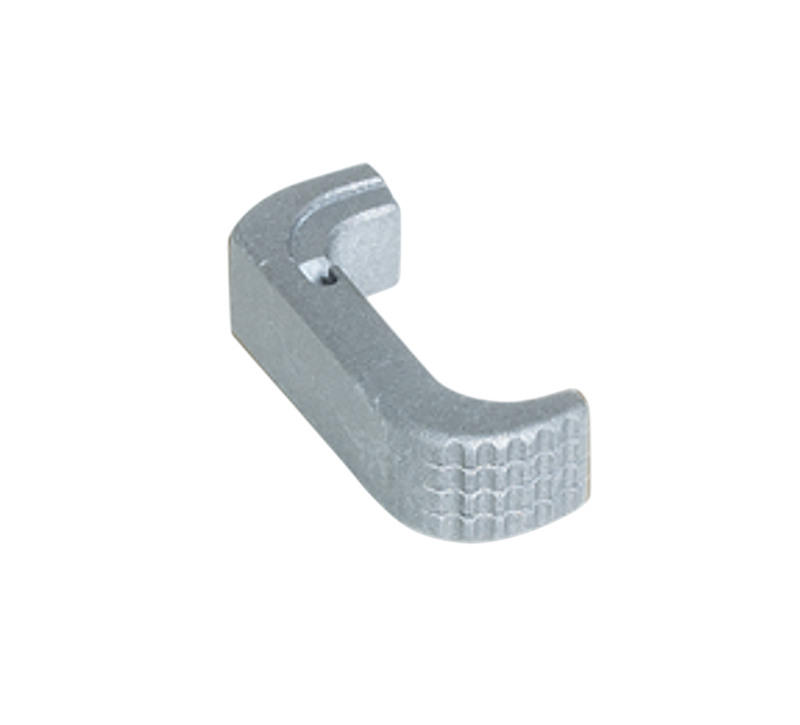 Timber Creek Outdoors Glock 17/19 Extended Magazine Release, Tungsten Anodized Aluminum - GLEMRT