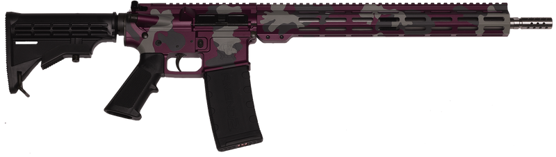 Great Lakes Firearms AR-15 Mission .223 Wylde 16" 30rd Rifle, Manhattan Camo - GL15223SSMMAN