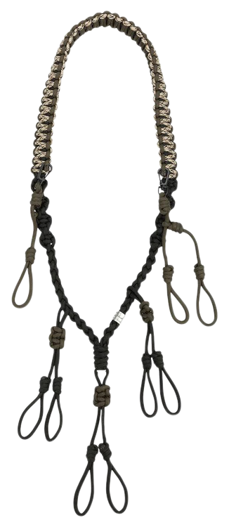 Drake Waterfowl Callers Lanyard Black/Olive - DW7150BKO