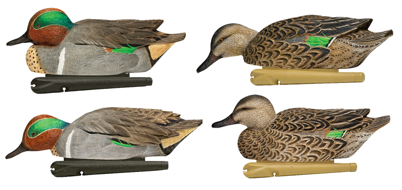 Avian X Topflight Green Winged Teal Floating Decoys - 6 Pack - AVXAVX8081