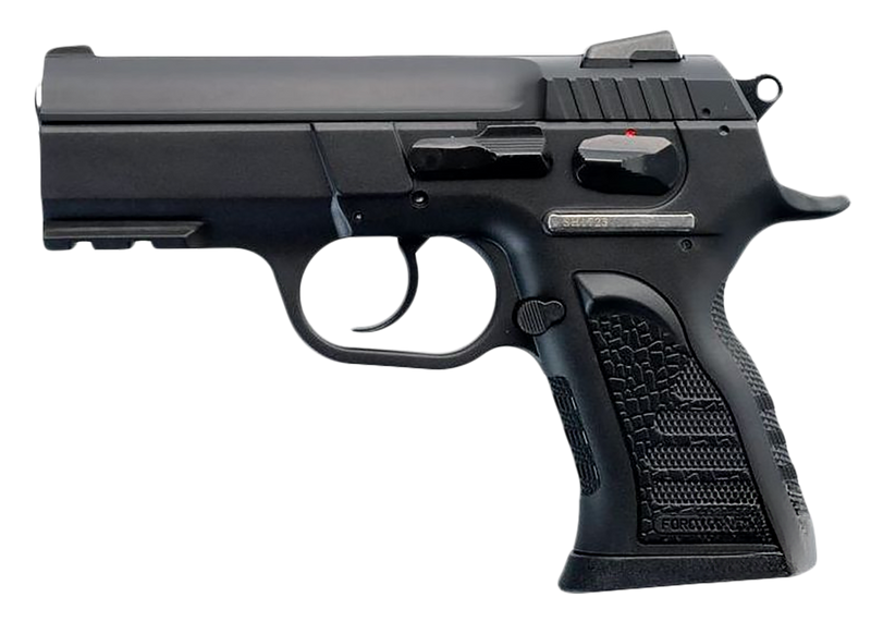 Tanfoglio Force Compact F 10mm Auto 3.62" 11+1 Pistol, Black - TFCOMPACTF10