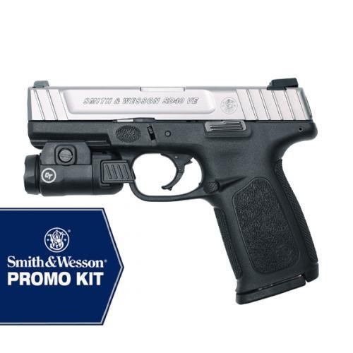 Smith & Wesson SD9VE 9mm Luger 4" 16rd Semi-Auto Pistol, Stainless Steel - 13050U