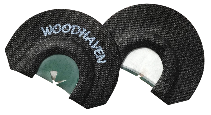 Woodhaven Custom Calls Hyper Ninja Diaphragm Call Triple Reed Black - WH096
