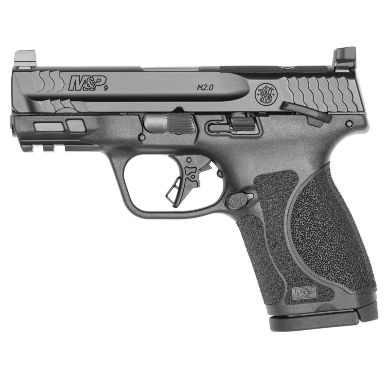 Smith & Wesson M&P9 M2.0 Compact 9mm 3.6" 15rd Handgun, Black - 13570U