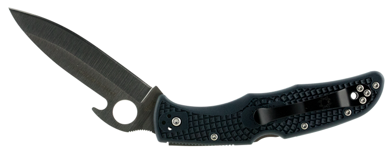 Spyderco Endura 4 Lightweight Folding Knife, Gray - C10PGYW