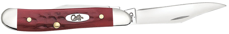 Case Knives Peanut Folding Knife, Old Red Bone - 00781