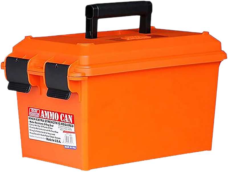 MTM Case-Gard Orange Polypropylene Ammo Can - AC35