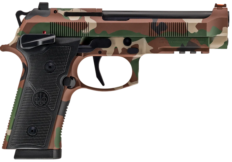 Beretta 92XI American Combat 9mm 4.7" 15rd Pistol, BDU Camo - SPEC0731A15