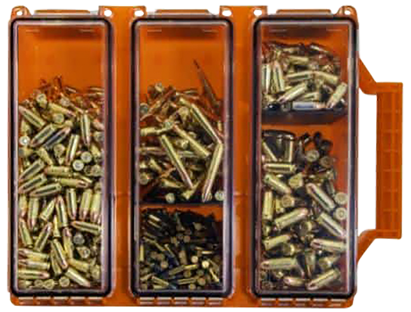 Berry's Mfg Tri-Can Triple Ammo Can Orange Plastic - 88664