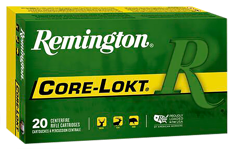 Remington Core-Lokt 30-06 Springfield 150gr Pointed Soft Point Rifle Ammunition, 20rd Box - 27826