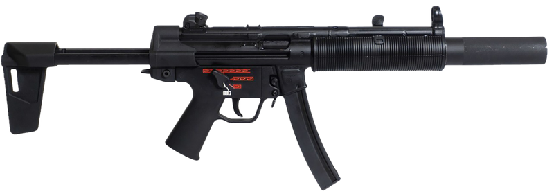 Century Arms AP5-SD 9mm 5.75" 30+1 Pistol, Black - HG7886MBN