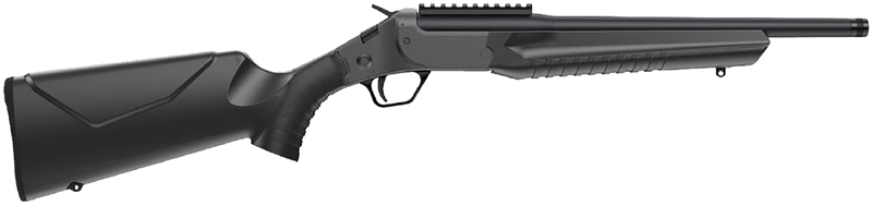 Rossi LWC 6.5 Creedmoor 16.5" 1rd Break-Action Rifle, Black - LWC65CM-BK