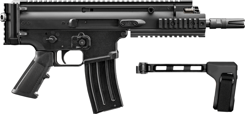 FN SCAR 15P 5.56 NATO 7.5" 10rd Pistol, Black Anodized - 38101884