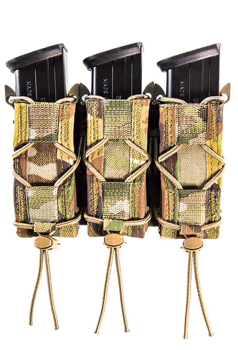 High Speed Gear TACO Triple Pistol Magazine Pouch, MultiCam - 11PT03MC