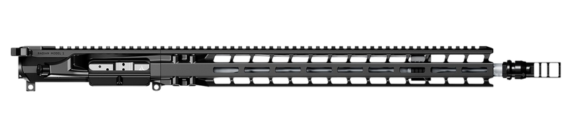 Radian Weapons Model 1 Complete Upper 6mm ARC, 18" Black Nitride - R0903