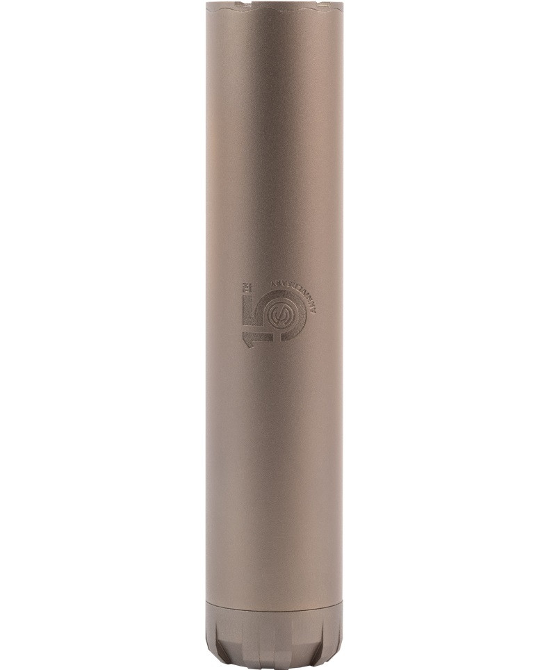 SilencerCo Sparrow-Ti 22 LR Silencer, Two-Tone Gray/Bronze - SU5329