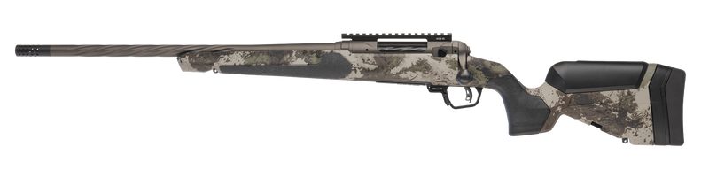 Savage Arms 110 Core Hunter Pro 6.5 Creedmoor 20" 3rd Bolt-Action Rifle, Woodland Camo/Gun Metal Bronze - 32586