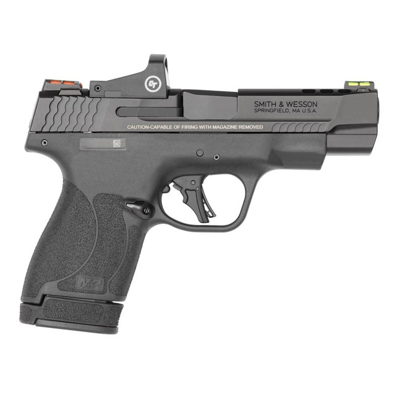 Smith & Wesson M&P9 Shield Plus 9mm 4" 10rd Handgun, Black - 13253U