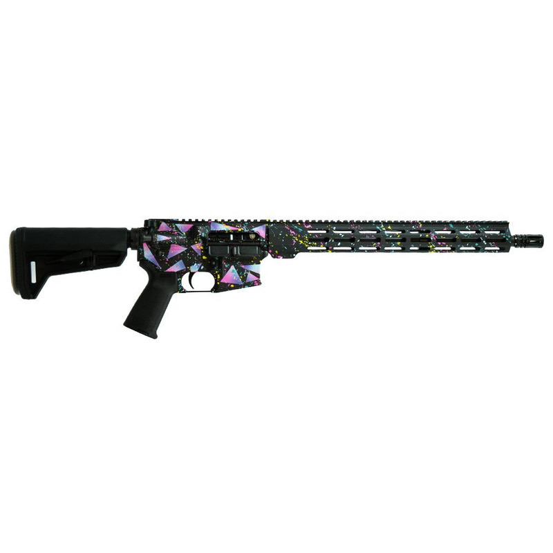 Shark Coast Tactical Miami AR-15 5.56mm 16" 30rd Rifle, Custom Cerakote - Miami AR