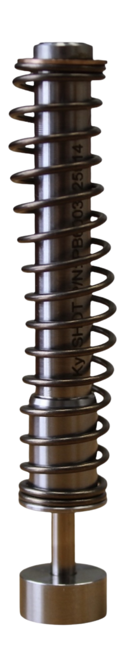 KynShot Hydraulic Guide Rod for Glock 43X, Silver - PB6005